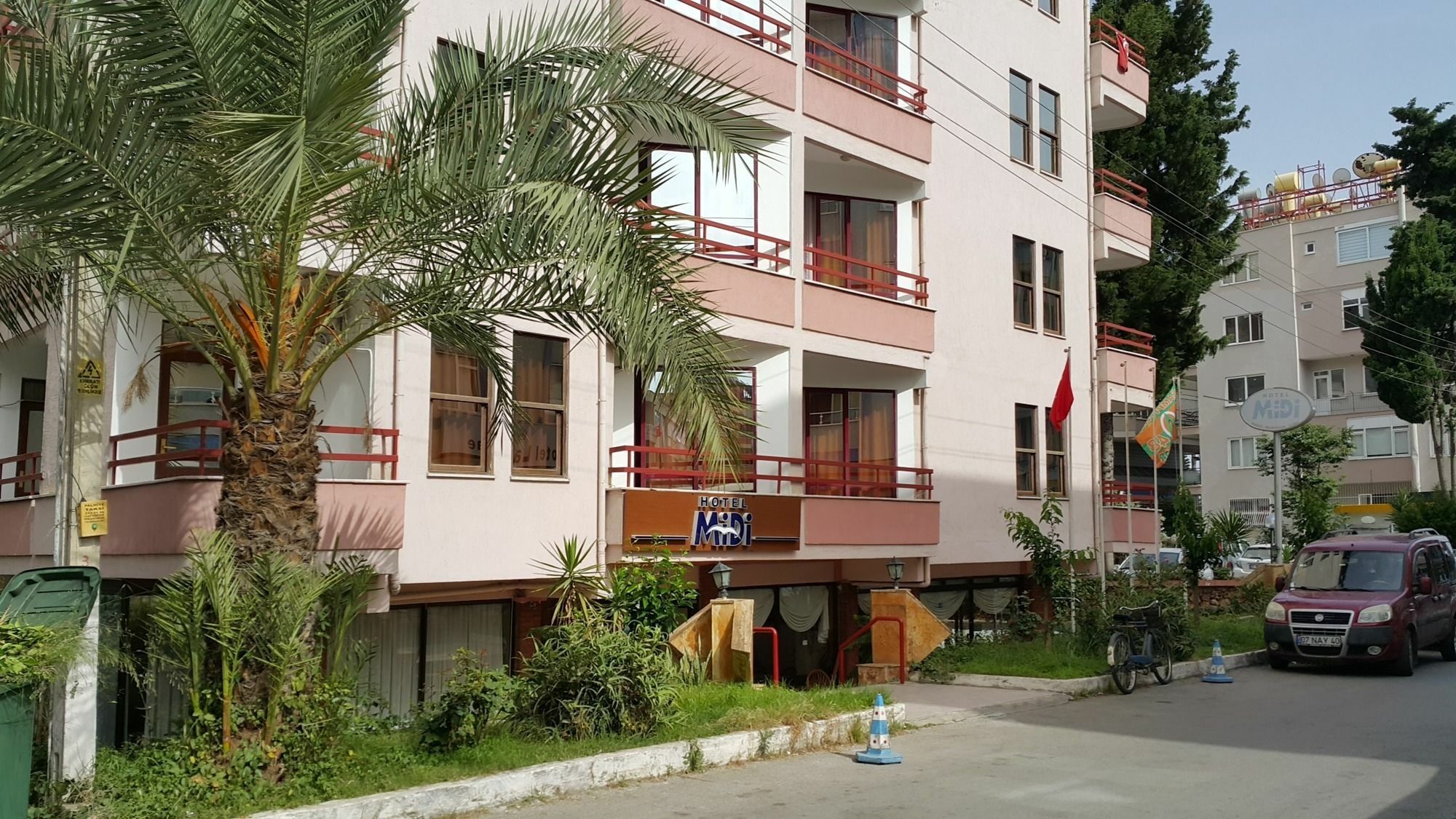 Midi Hotel Alanya Esterno foto